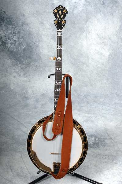 Gypsy Leather Banjo Strap - meet the ultimate leather banjo