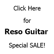 A Resonator Strap Sale!